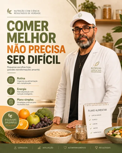 Carrossel para nutricionista